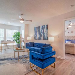living room at Park at Arlington located in Covington, GA
