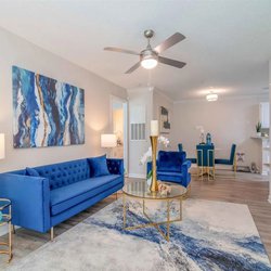 living room at Park at Arlington located in Covington, GA
