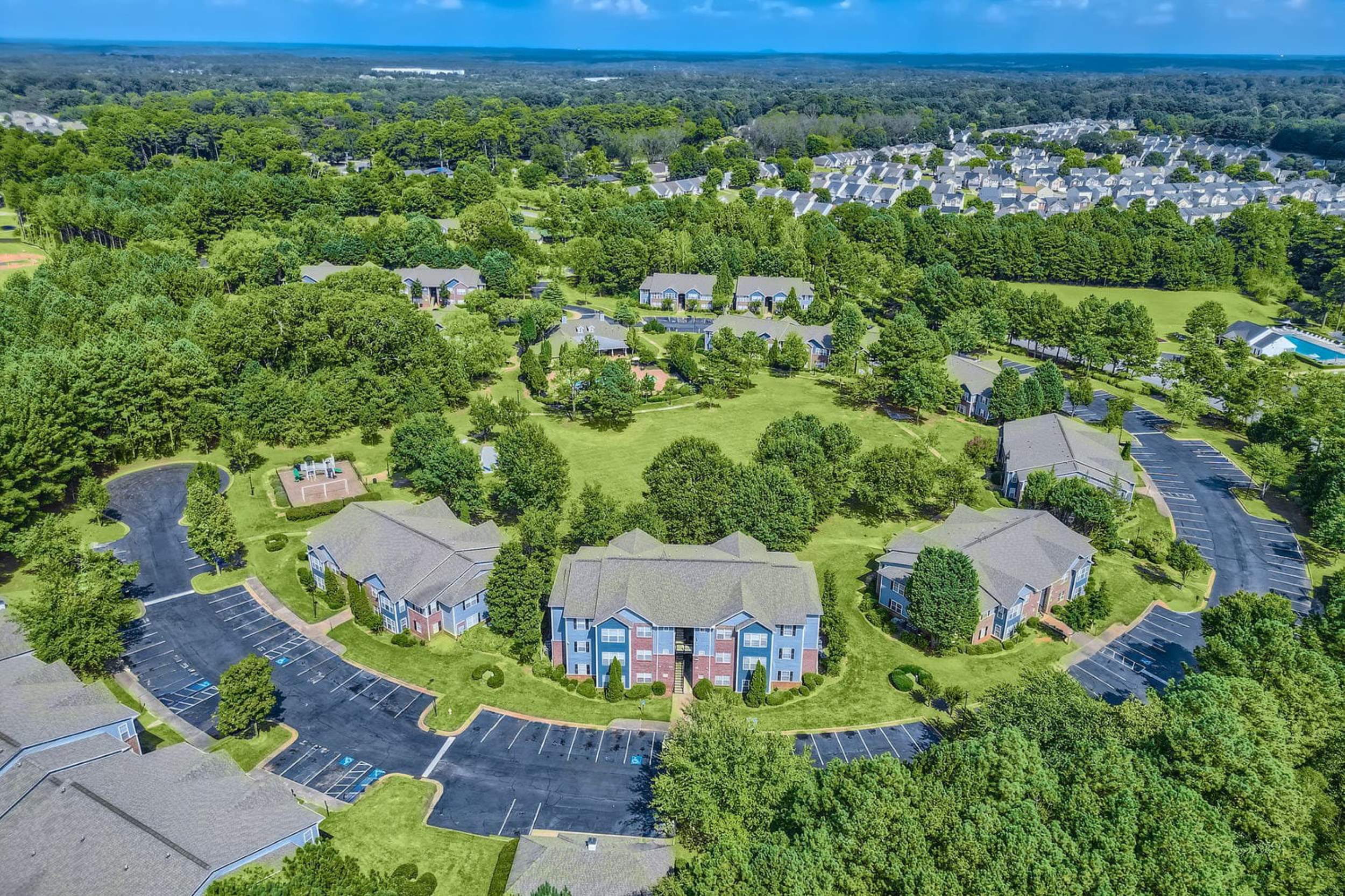 exterior view at Park at Arlington located in Covington, GA